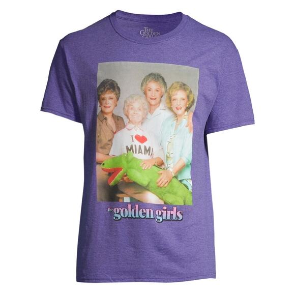 Golden Girls Crocodile Graphic Group Photo Tee Shirt Men's Medium - Women Large - Picture 3 of 4